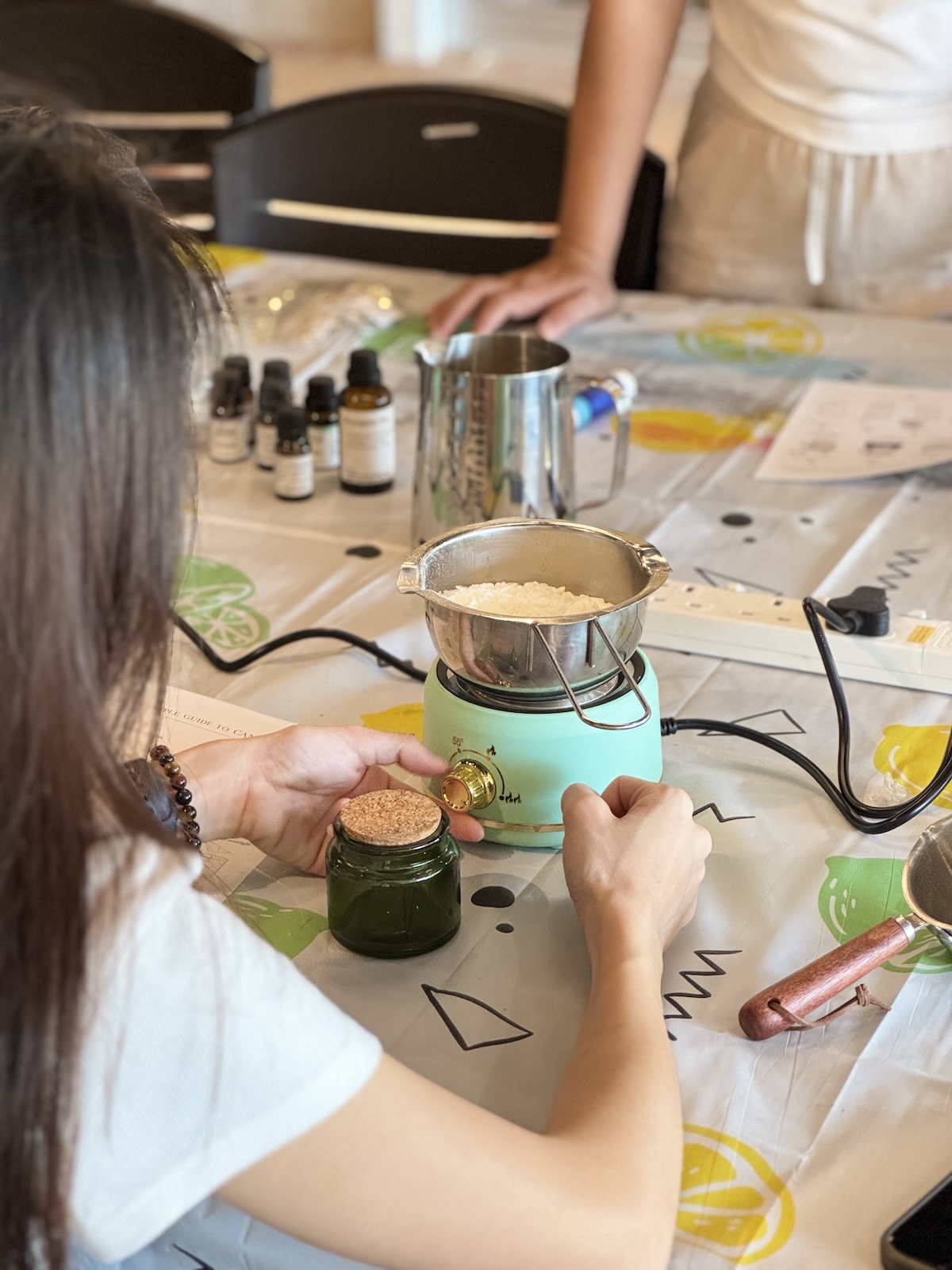 Candle making workshop